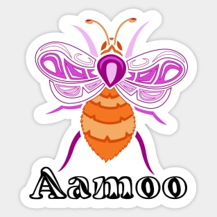 Lesbian Aamoo (Bee) Sticker